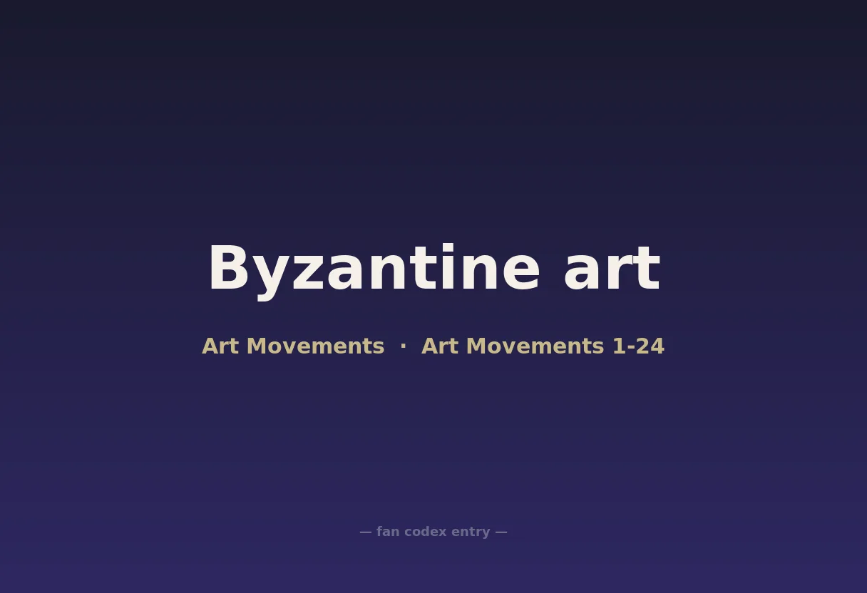 Byzantine art
