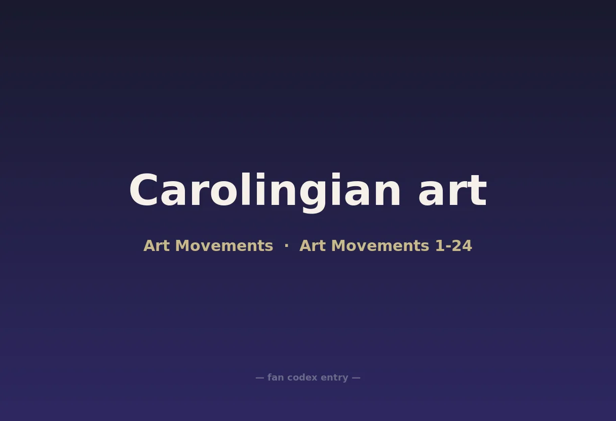 Carolingian art