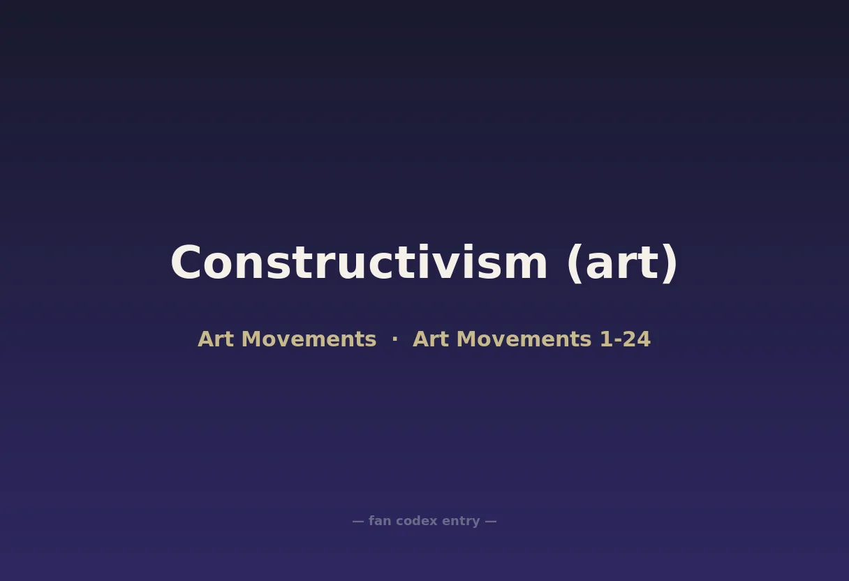 Constructivism (art)