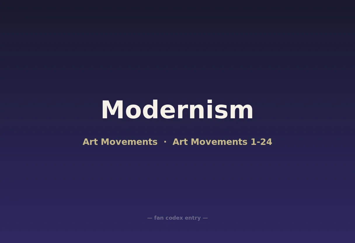Modernism