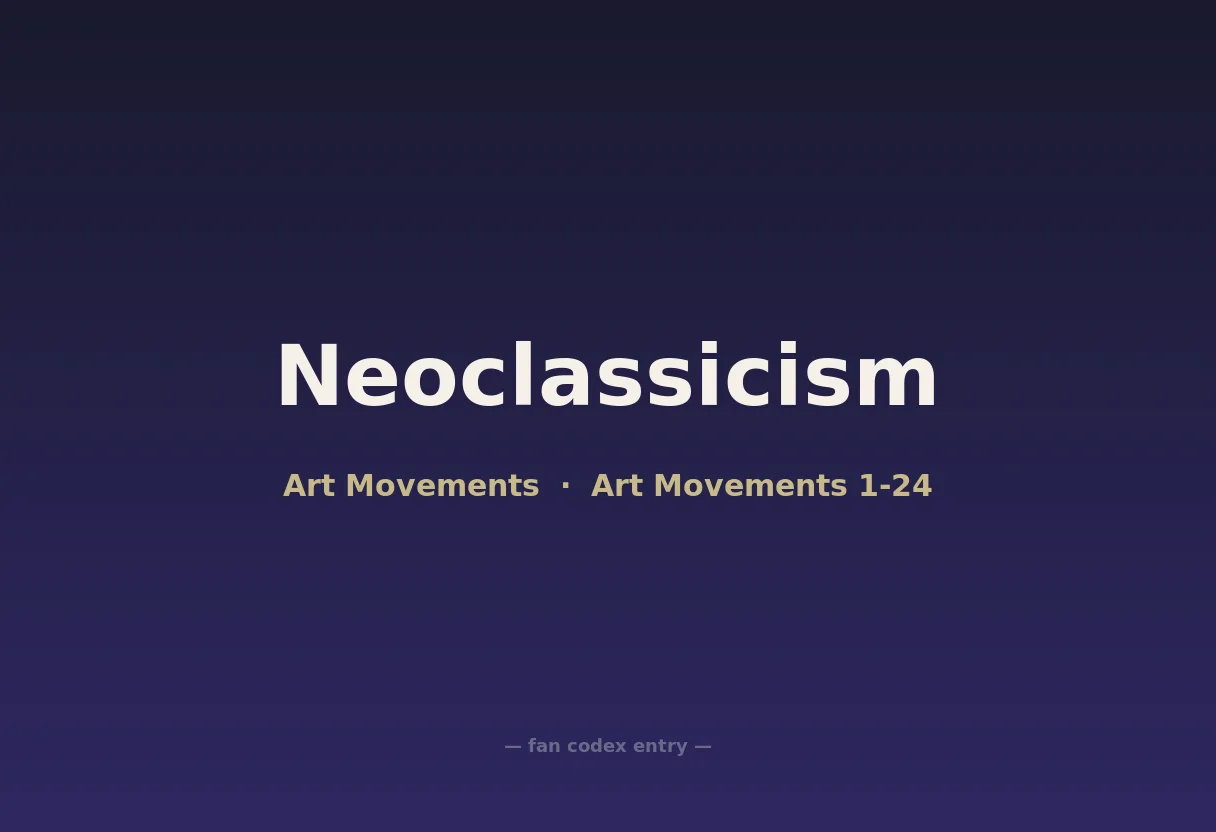 Neoclassicism