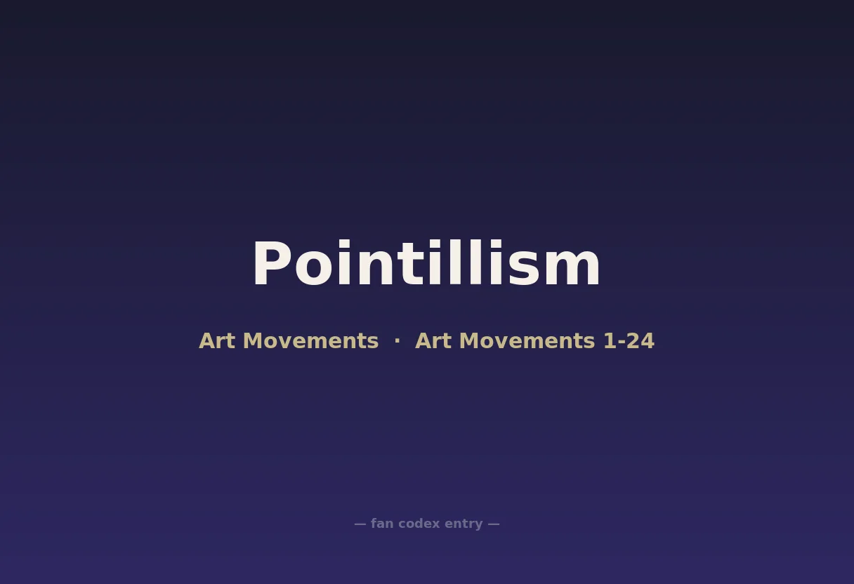 Pointillism